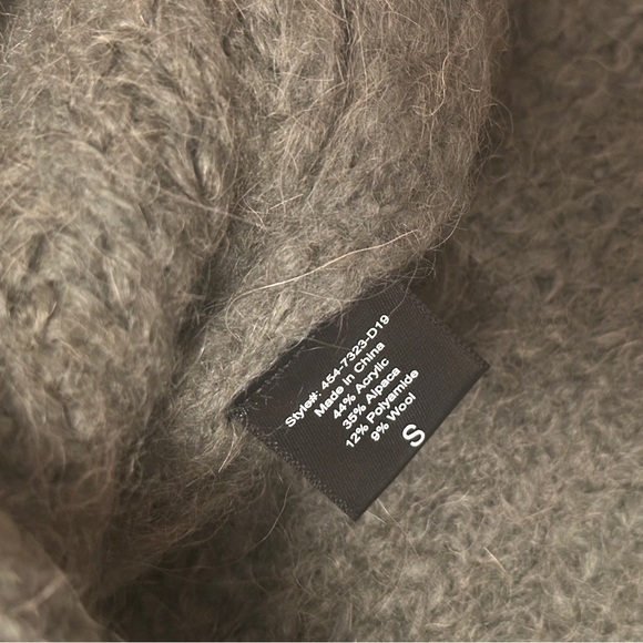 NEW Jenni Kayne Cocoon Cardigan Sweater Olive Green Alpaca Wool Blend | size S - Picture 9 of 11